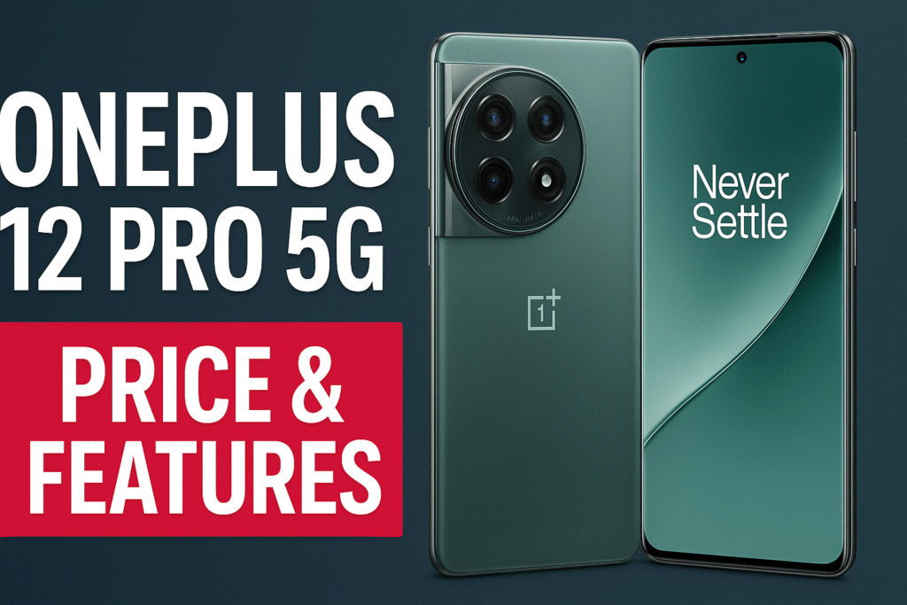OnePlus 12 Pro 5G Price in India, Camera, Display, Features, and Full Review