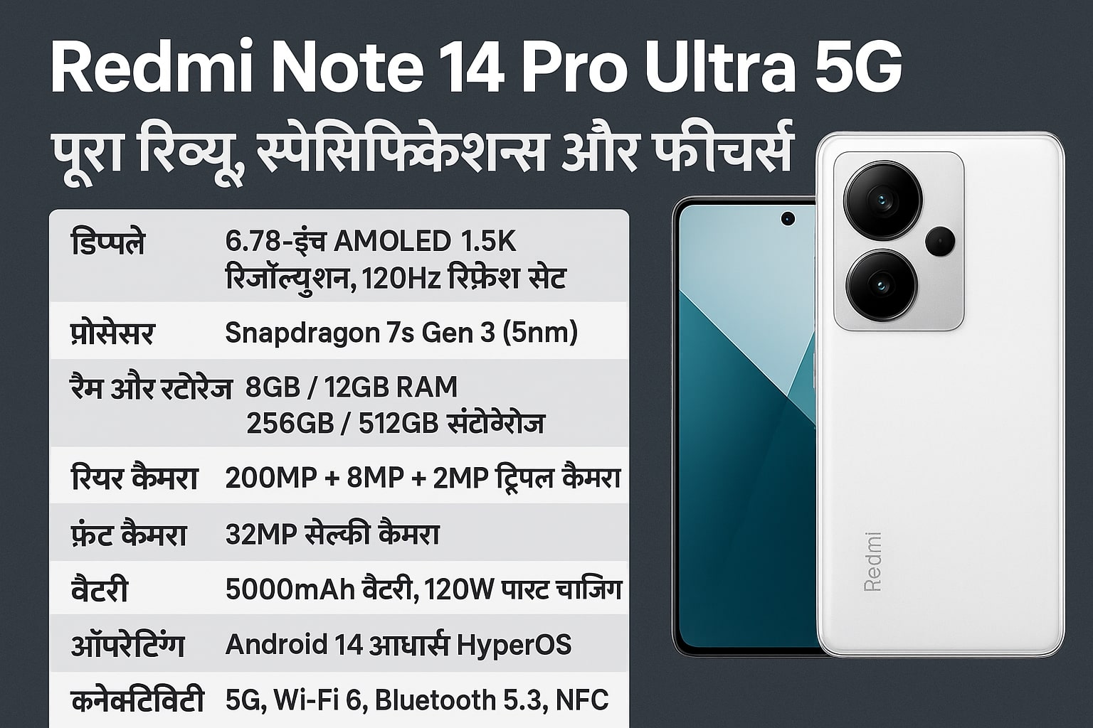 Redmi Note 14 PRO Ultra