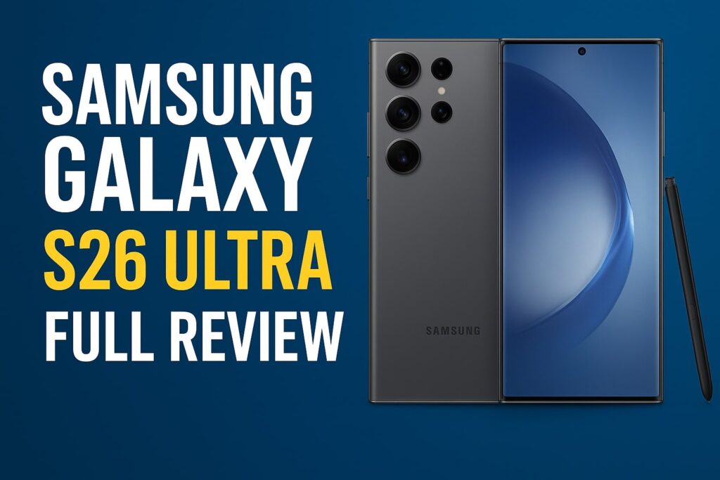 Samsung Galaxy S26 Ultra – धमाकेदार फीचर्स के साथ आने वाला Powerful Flagship phone (2025) Samsung galaxy S26 Ultra