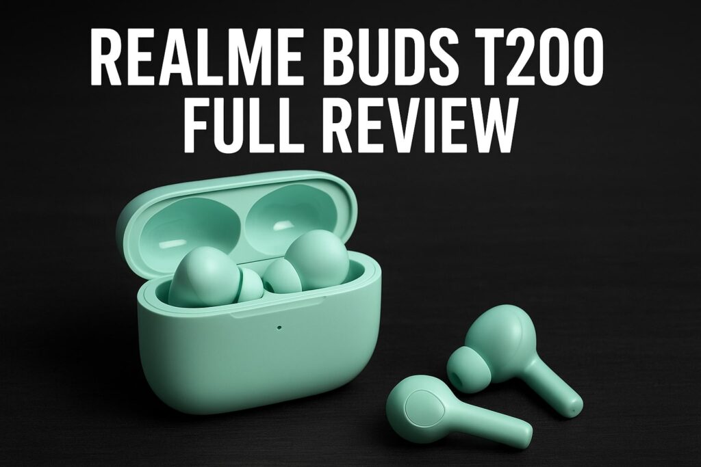 Realme Buds T200 full review – शानदार साउंड और स्टाइल का परफेक्ट कॉम्बो Realme buds T200 full review