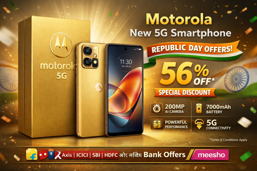 Motorola New 5G smartphone 