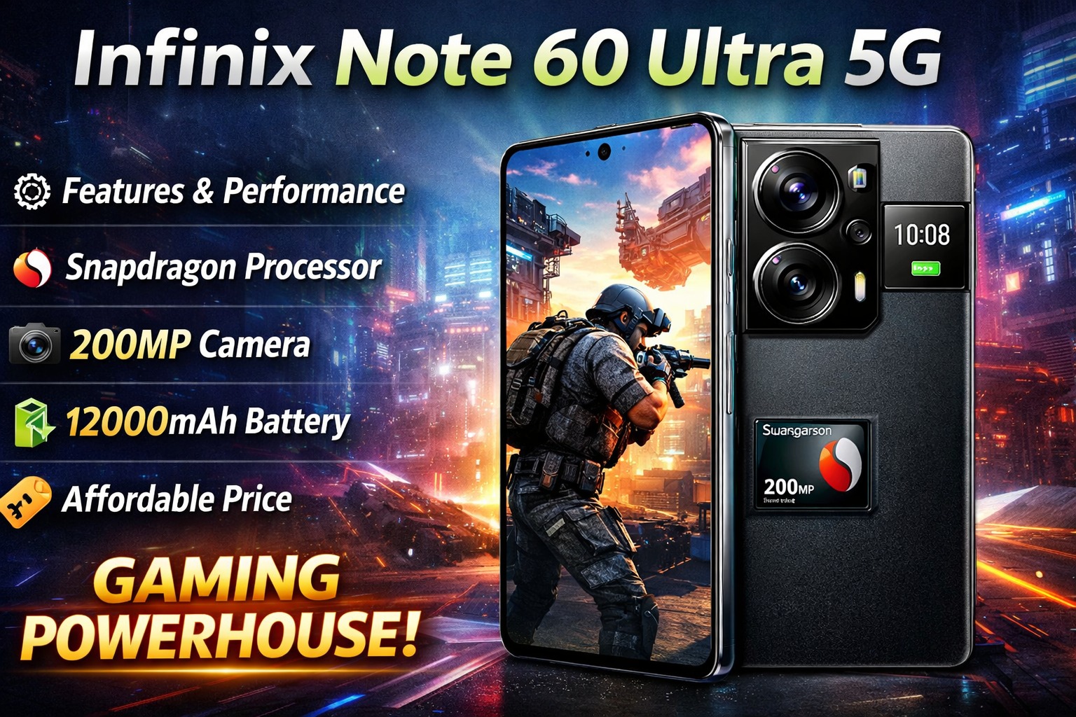 Infinix Note 60 ultra 5G