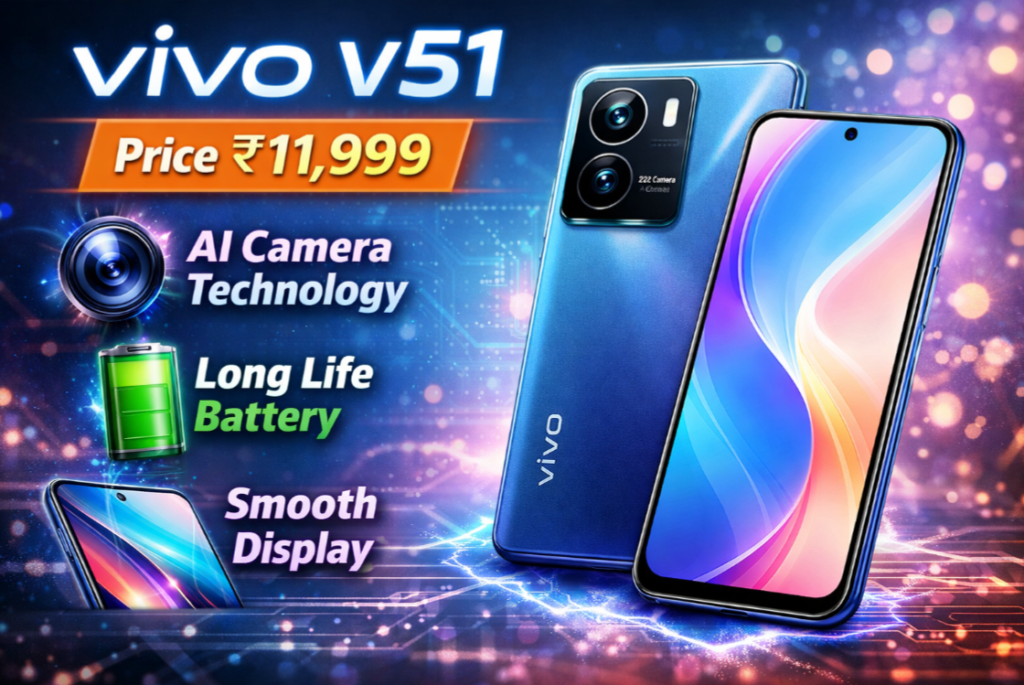 Vivo v51 5G smartphone 