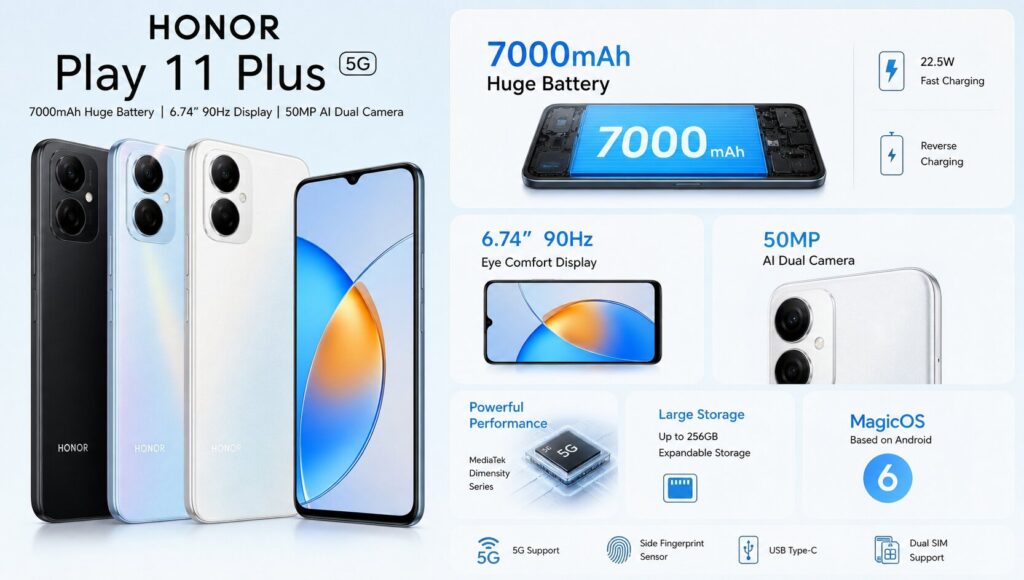 Honor play 11 plus