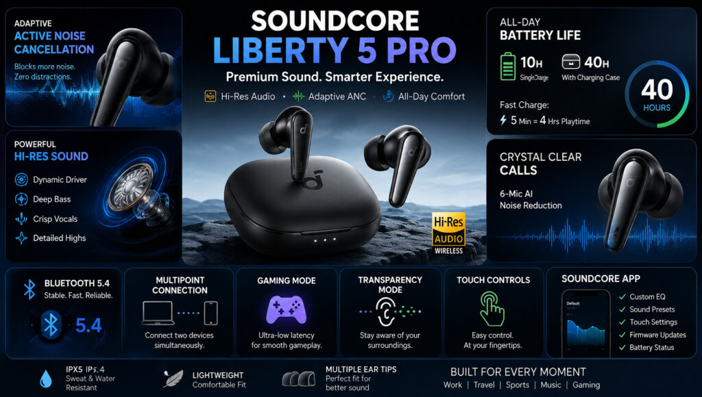 soundcore liberty 5pro