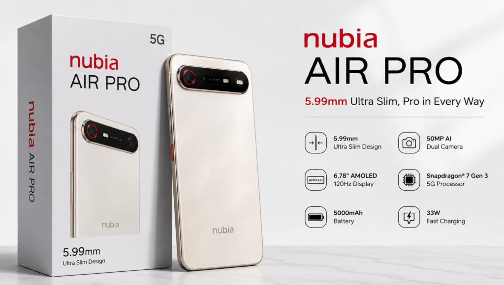 Nubia air pro 