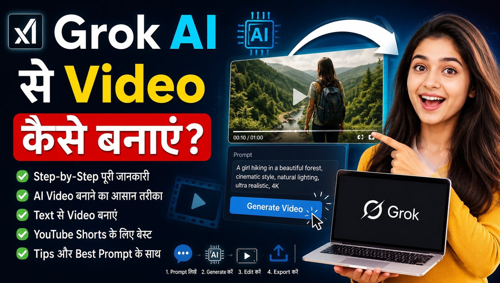Grok AI से Video कैसे बनाएं